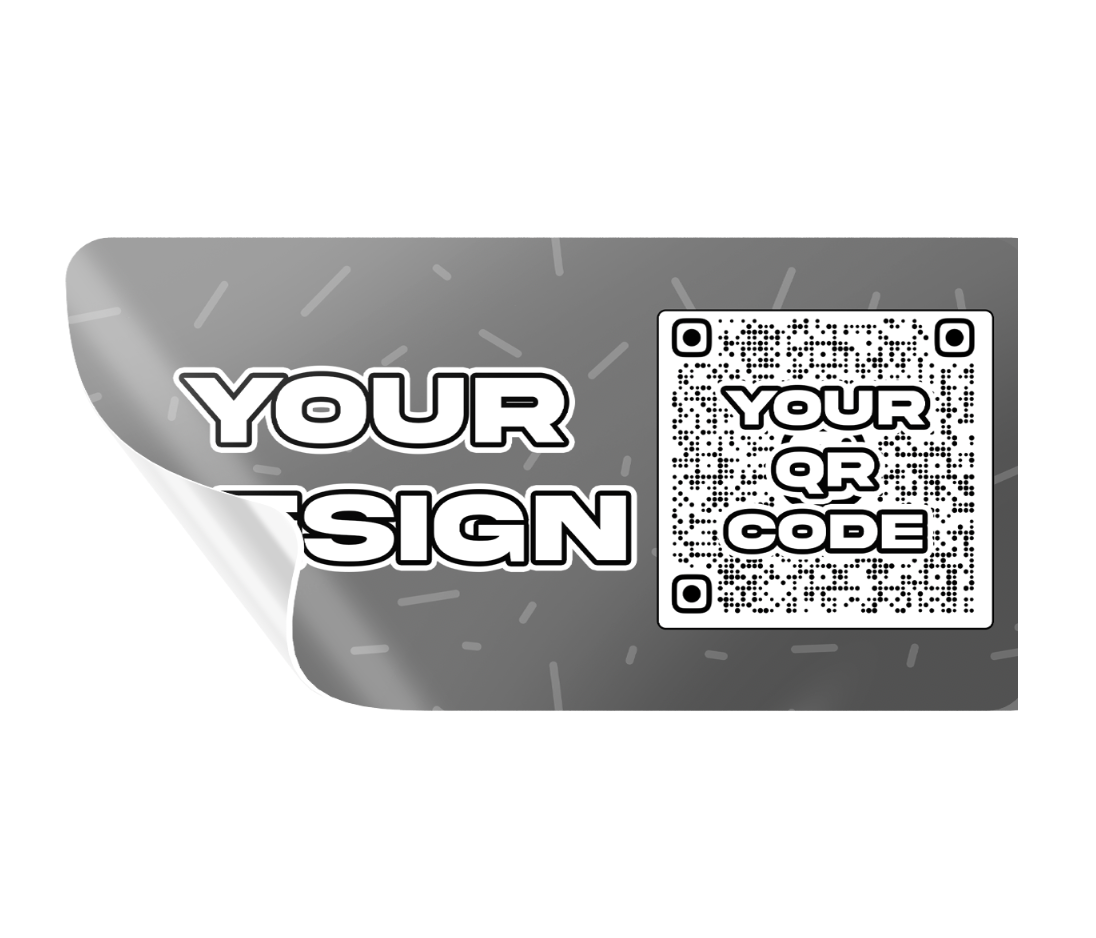 Custom Stickers + QR Code